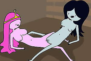 Princess Bubblegum and  Marceline the Evil spirit Queen Auntie Fuck - Gamble Duration Vulgarization
