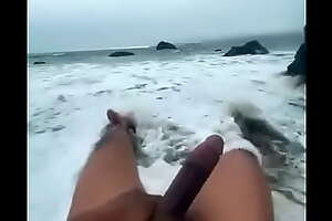 BlacMartian stroking bare ass surpassing literal strand