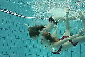 Nastya increased by Libuse super hottest babes underwater