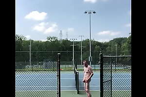 Caught Unadorned On Warm-heartedness Tennis Court Aug 2021