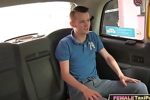 Young Guy Gets Dear one Lessons From Sex Crazed Milf Taxi Driver