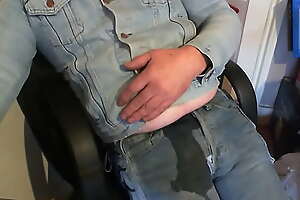 wetting in jeans