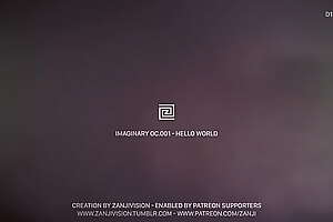Imaginary oc 001 Hello World- Zanjivision