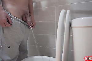 Pissing Guy - Hidden Toilet Cam
