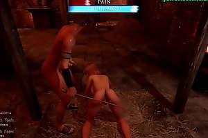Slaves of Rome Game - Mating Slaves Obtain Punished by Synthesis Tools