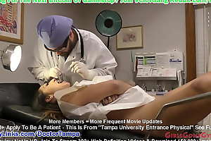 $CLOV - Freshman Latina Stefania Mafra Gets Mandatory Way-out Pupil Physical and  Gyno Exam From Doctor Tampa and  Nurse Lenna Lux At GirlsGoneGyno porno 