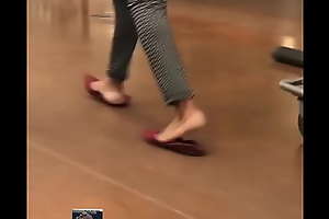 ebony soles walker anent slippers