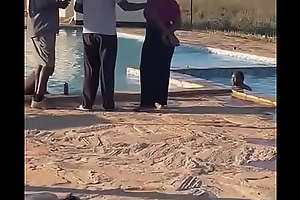 Zambian Adults Rancid Swimming Unfurnished In A Public Place