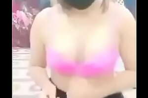 off colour boobs with an increment of nigh show